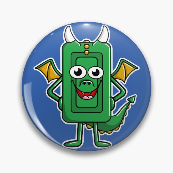 Item preview, Copy of Magical Dragon Candy Mascot - Blue designed and sold by emily-pez.