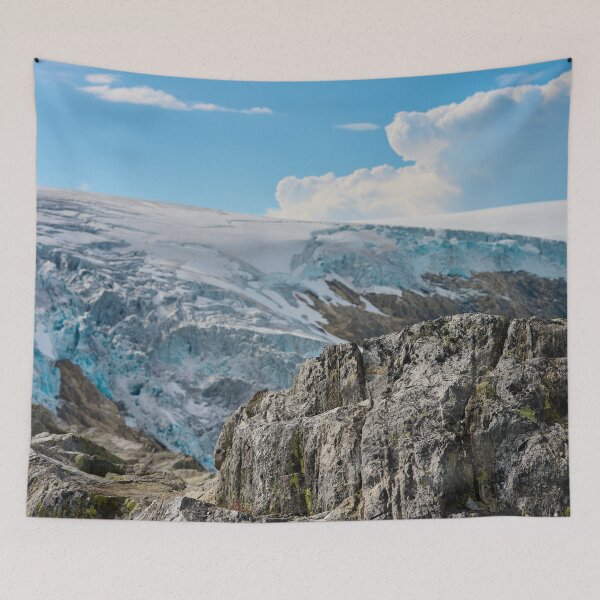 Item preview, Frozen Beauty of Buarbreen Glacier – Norway’s Icy Wonder designed and sold by TheNordicNature.