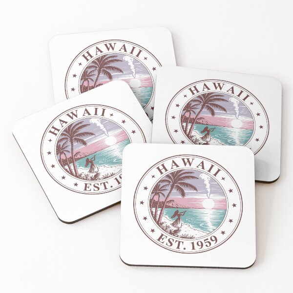 Item preview, Hawaii Est. 1959 designed and sold by HappyCraftyPeachPixl.