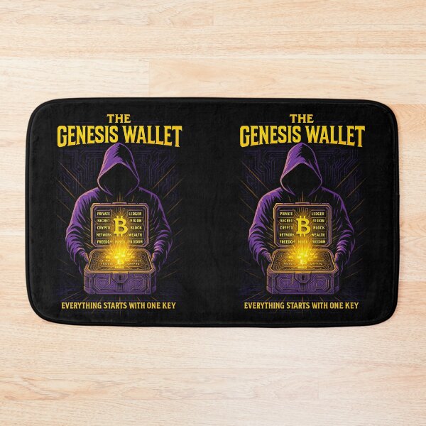 Item preview, The Genesis Wallet – Satoshi’s Key to Bitcoin designed and sold by DabGraphic.