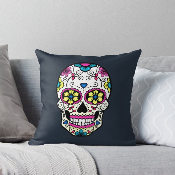 Item preview, Purple Sugar Skull designed and sold by TeaTimeIsOver.