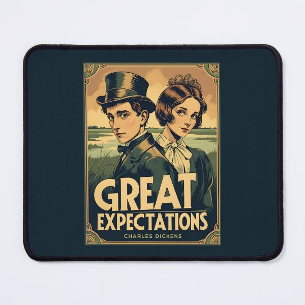 Item preview, A Vintage Poster of Great Expectations - Charles Dickens  designed and sold by GoodOldVintage.