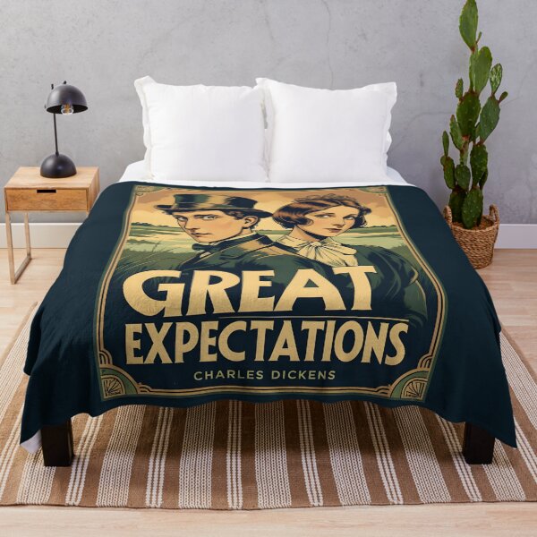 Item preview, A Vintage Poster of Great Expectations - Charles Dickens  designed and sold by GoodOldVintage.