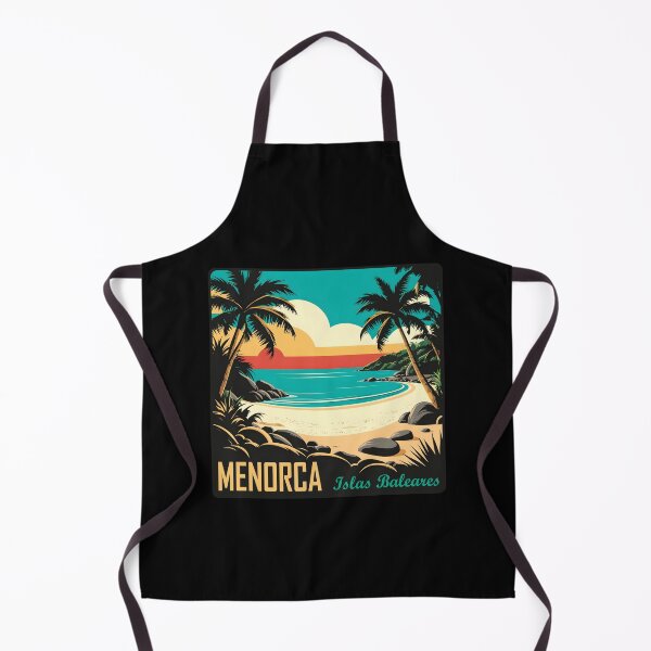 Item preview, Menorca palm trees and sandy beach designed and sold by blankshirt.