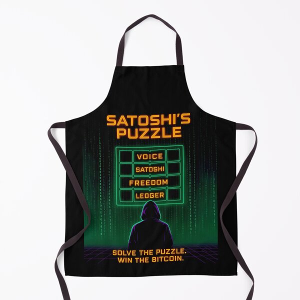 Item preview, Satoshi’s Puzzle – Crypto Mind Game Design designed and sold by DabGraphic.