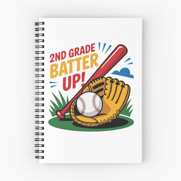 Item preview, 2nd Grade Batter Up Baseball Back To School designed and sold by PietrzakDesign.
