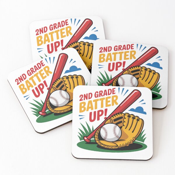 Item preview, 2nd Grade Batter Up Baseball Back To School designed and sold by PietrzakDesign.