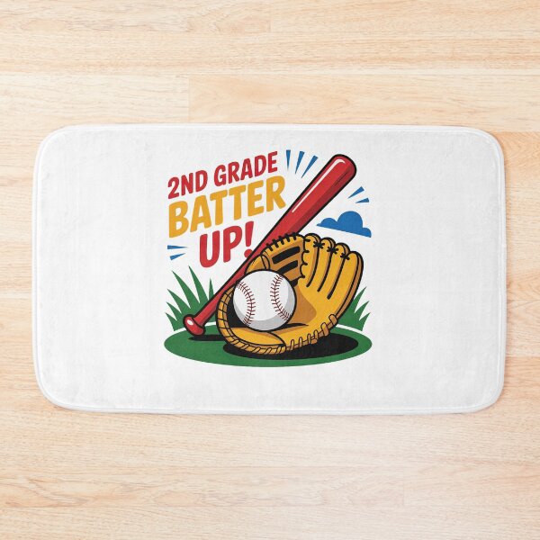 Item preview, 2nd Grade Batter Up Baseball Back To School designed and sold by PietrzakDesign.