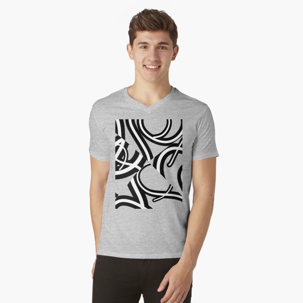 Item preview, V-Neck T-Shirt designed and sold by Graphikoo.