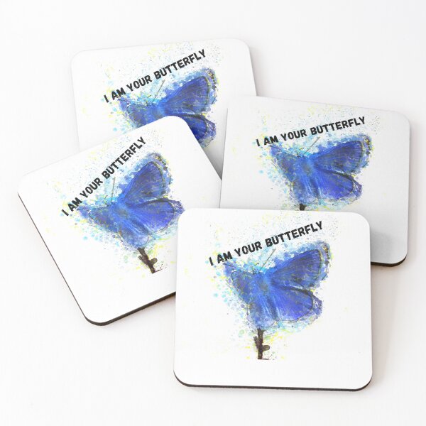 Item preview, niebieski motyl designed and sold by EDZIAart.