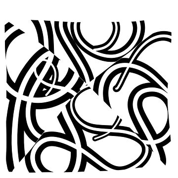 Artwork thumbnail, Abstract Line XIII by Graphikoo