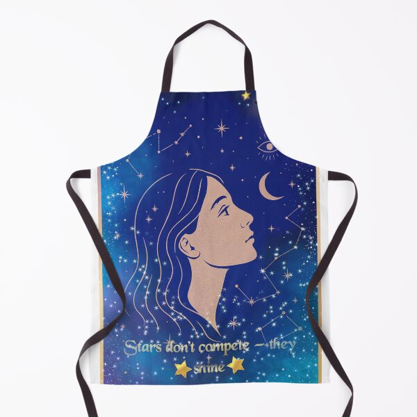 Item preview, Stars Don’t Compete – Inspirational Celestial Girl Art designed and sold by Creative Design Studio.