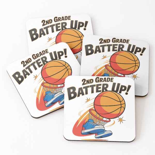 Item preview, 2nd Grade Batter Up Basketball Back To School designed and sold by PietrzakDesign.