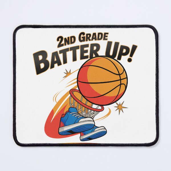 Item preview, 2nd Grade Batter Up Basketball Back To School designed and sold by PietrzakDesign.