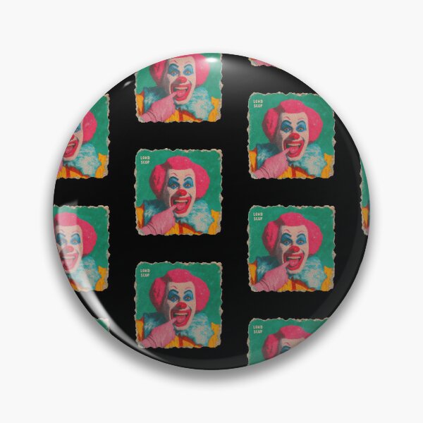 Item preview, Retro Clown Smiling with Finger – Trippy Pop Art Circus Vibes designed and sold by KristinaNEL.