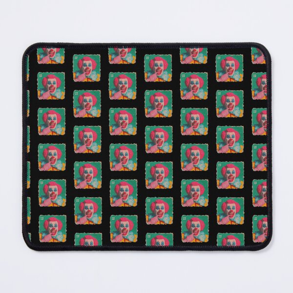 Item preview, Retro Clown Smiling with Finger – Trippy Pop Art Circus Vibes designed and sold by KristinaNEL.