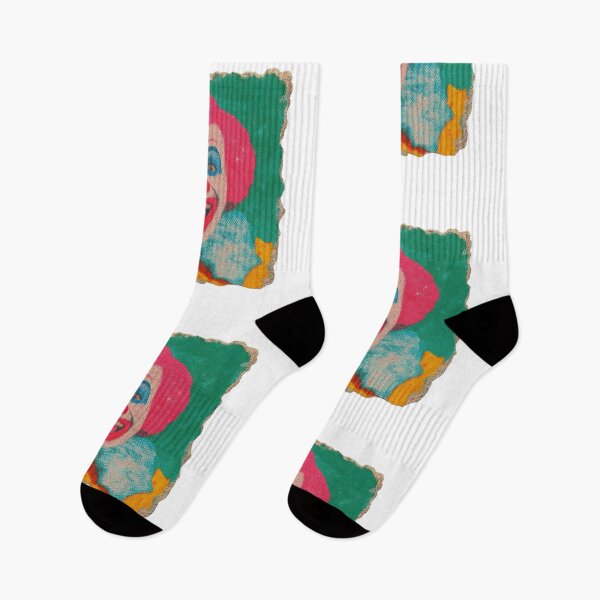 Item preview, Retro Clown Smiling with Finger – Trippy Pop Art Circus Vibes designed and sold by KristinaNEL.