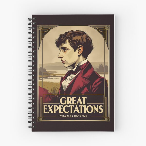 Item preview, A Vintage Poster of Great Expectations - Charles Dickens  designed and sold by GoodOldVintage.