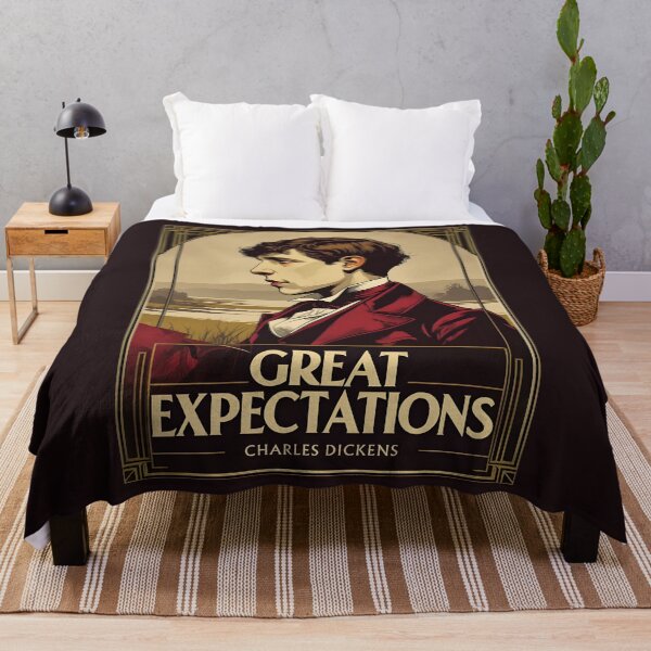 Item preview, A Vintage Poster of Great Expectations - Charles Dickens  designed and sold by GoodOldVintage.