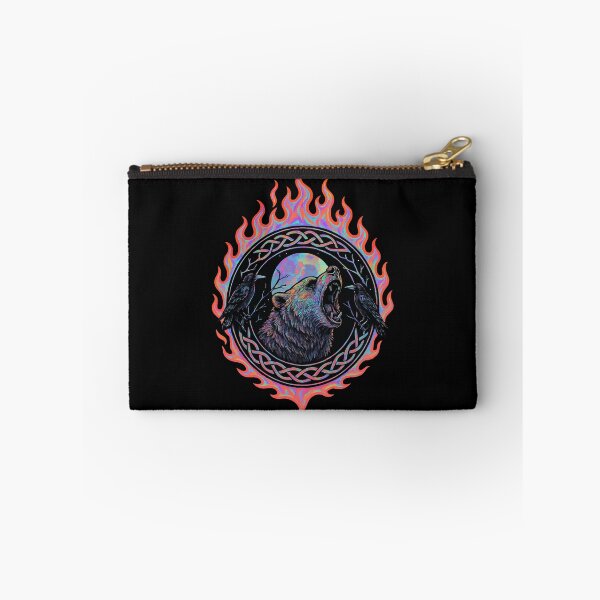Item preview, Cool Viking Bear Hugin Munin Ravens Valhalla Norse designed and sold by TomFrontierArt.