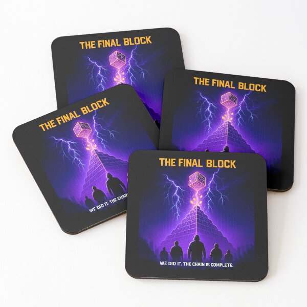 Item preview, The Final Block – Complete the Chain, Claim the Truth designed and sold by DabGraphic.