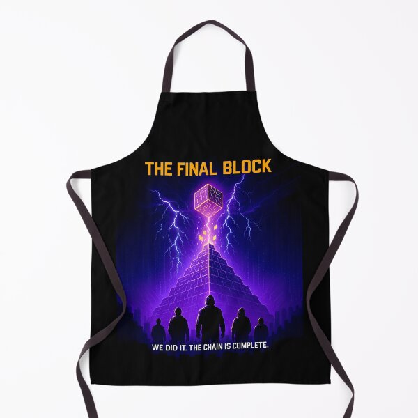 Item preview, The Final Block – Complete the Chain, Claim the Truth designed and sold by DabGraphic.