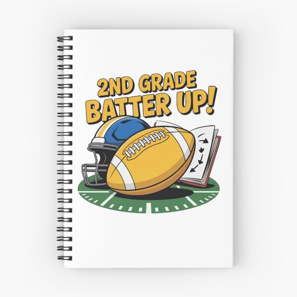 Item preview, 2nd Grade Batter Up American Football Back To School designed and sold by PietrzakDesign.