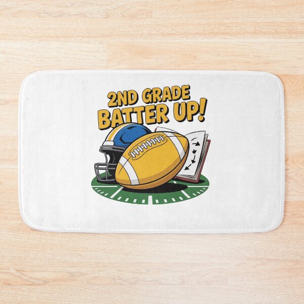 Item preview, 2nd Grade Batter Up American Football Back To School designed and sold by PietrzakDesign.