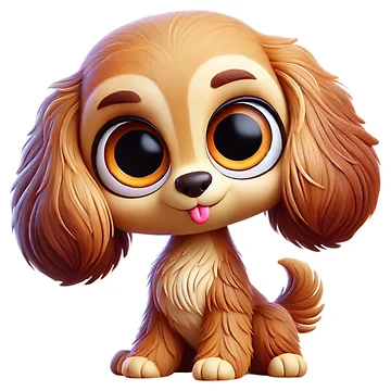 Artwork thumbnail, Adorable Cockapoo by Sillytoe