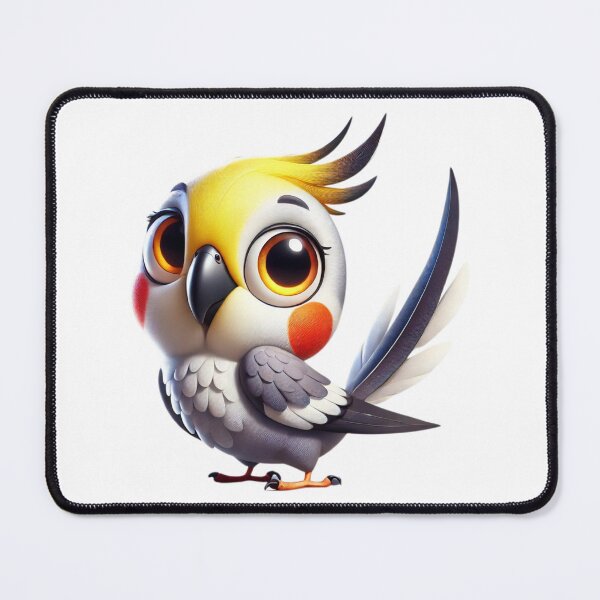 Item preview, Adorable Cockatiel designed and sold by Sillytoe.