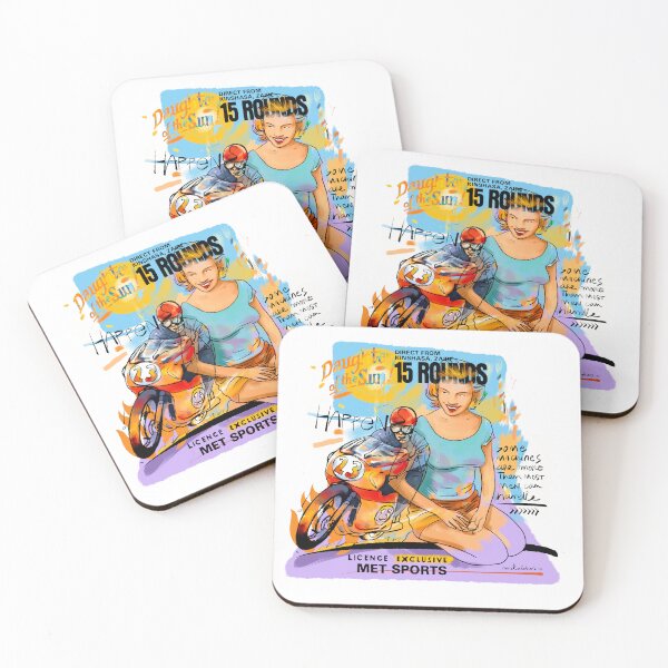 Item preview, 15 Rounds – Arte Motero Retro con Energía Pin-Up y Colores Atrevidos designed and sold by Matalobos / Retro Art & Classic Machines.