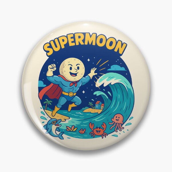 Item preview, SUPERMOON Saves the Sea designed and sold by celtveor.