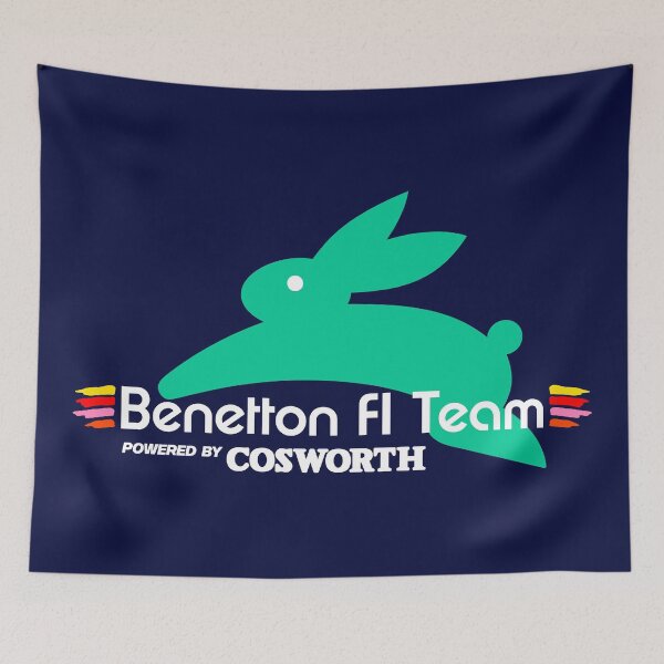 Item preview, Benetton F1 Team Shield Season 80's New Art designed and sold by San Studios Co..