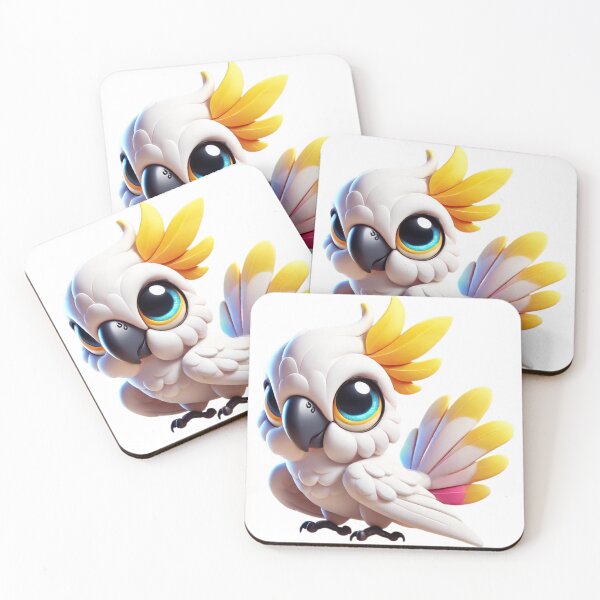 Item preview, Adorable Cockatoo designed and sold by Sillytoe.