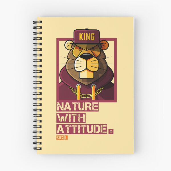 Item preview, Big L - Urban Animal Illustration from ‘Nature with Attitude’ designed and sold by DiverseP.
