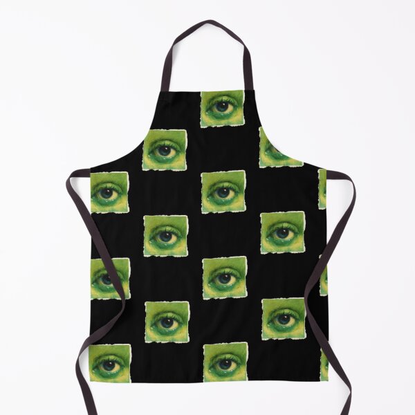 Item preview, Green Eye Art – Realistic Surrealism on Torn Canvas designed and sold by KristinaNEL.