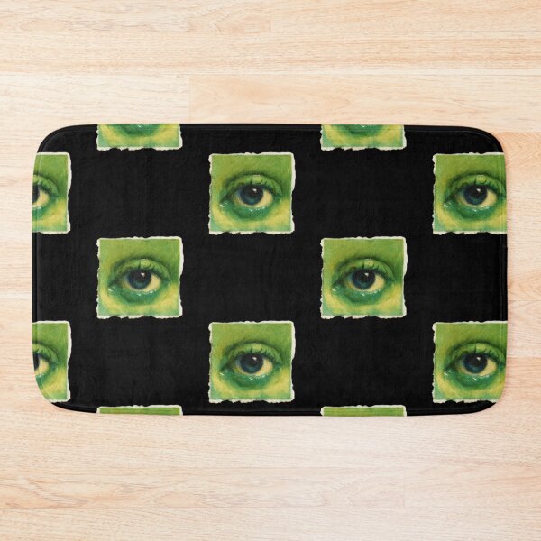 Item preview, Green Eye Art – Realistic Surrealism on Torn Canvas designed and sold by KristinaNEL.