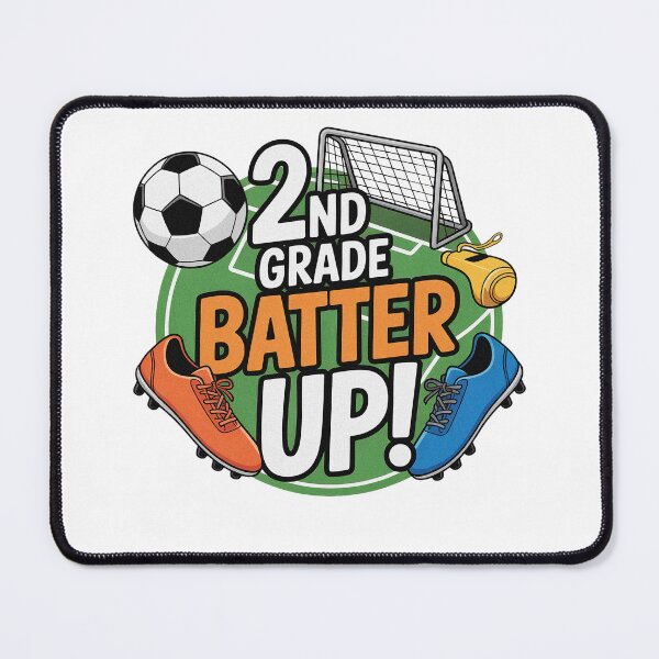 Item preview, 2nd Grade Batter Up Soccer Back To School designed and sold by PietrzakDesign.