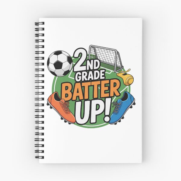 Item preview, 2nd Grade Batter Up Soccer Back To School designed and sold by PietrzakDesign.