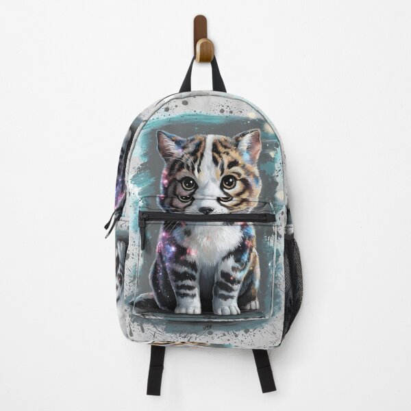 Item preview, Adorable little kitty galaxy painting designed and sold by jbfart.