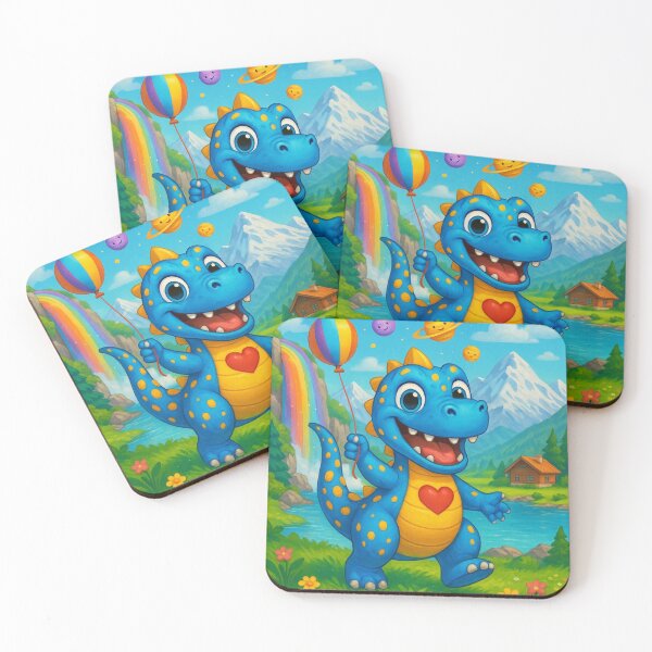 Item preview, Happy dinosaur Sticker designed and sold by Collins Design.