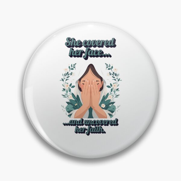 Item preview, Uncovered Her Faith – Spiritual Girl in Prayer Art designed and sold by The Sticker Cove.