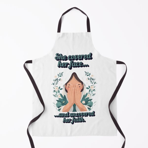 Item preview, Uncovered Her Faith – Spiritual Girl in Prayer Art designed and sold by The Sticker Cove.