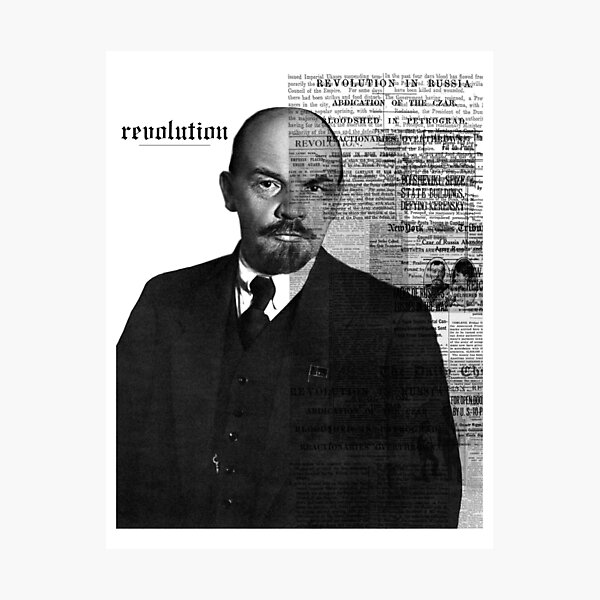 Item preview, Lenins Revolution designed and sold by YesterYearShop.