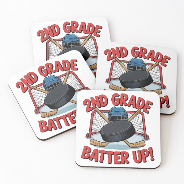 Item preview, 2nd Grade Batter Up Ice Hockey Back To School designed and sold by PietrzakDesign.