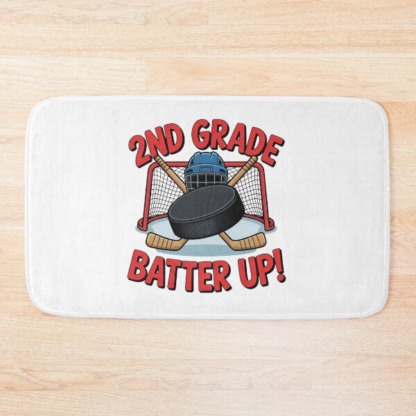 Item preview, 2nd Grade Batter Up Ice Hockey Back To School designed and sold by PietrzakDesign.