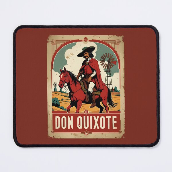 Item preview, A Vintage Poster of Don Quixote - Miguel de Cervantes Saavedra designed and sold by GoodOldVintage.