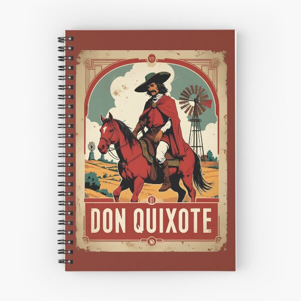 Item preview, A Vintage Poster of Don Quixote - Miguel de Cervantes Saavedra designed and sold by GoodOldVintage.