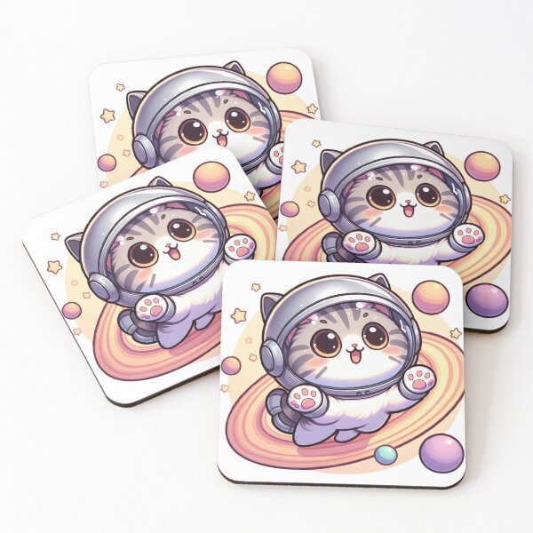 Item preview, Stellar Chibi Spacecat designed and sold by ChibiFusion.