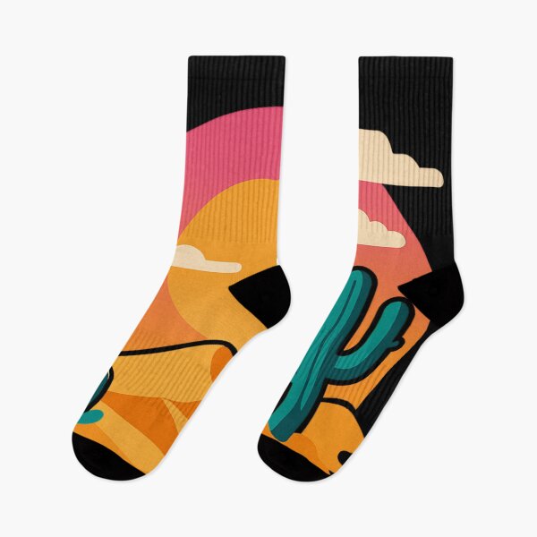Item preview, Beyond the Mirage Desert Sunset Cactus Boho Graphic Design designed and sold by AnTartstudios.